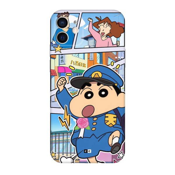 Officer Shinchan Back Case for iPhone 12 Pro